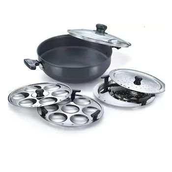 Pigeon HA Multi Kadahi 4 L Steamer, Dhokla, Patra Maker