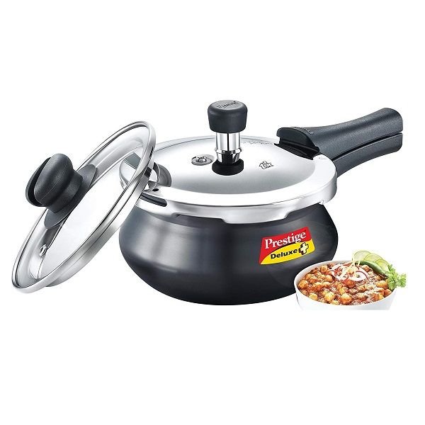Prestige Base Aluminum Pressure Cooker