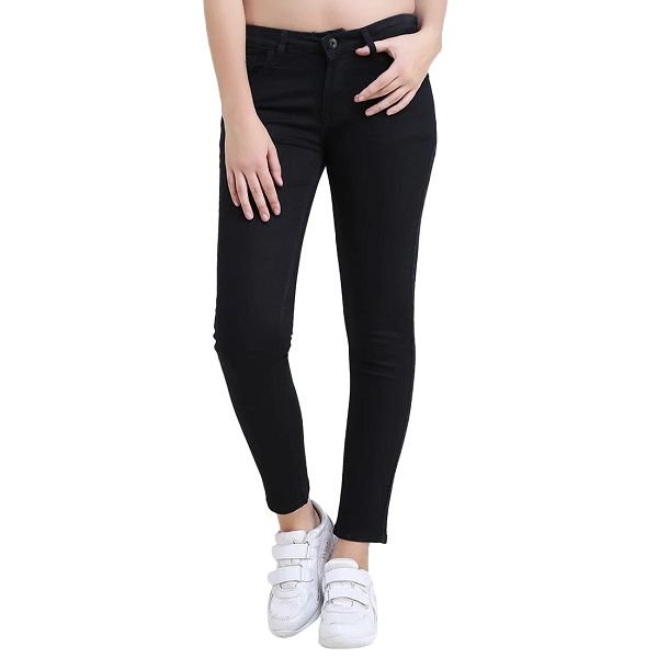 Joco Prime Black Solid Denim Jeans