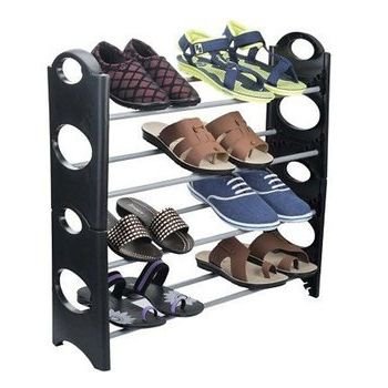 4 Layer Portable Shoes Rack Foldable
