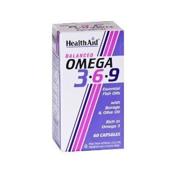 HealthAid Balanced Omega 3-6-9, 60 Capsules