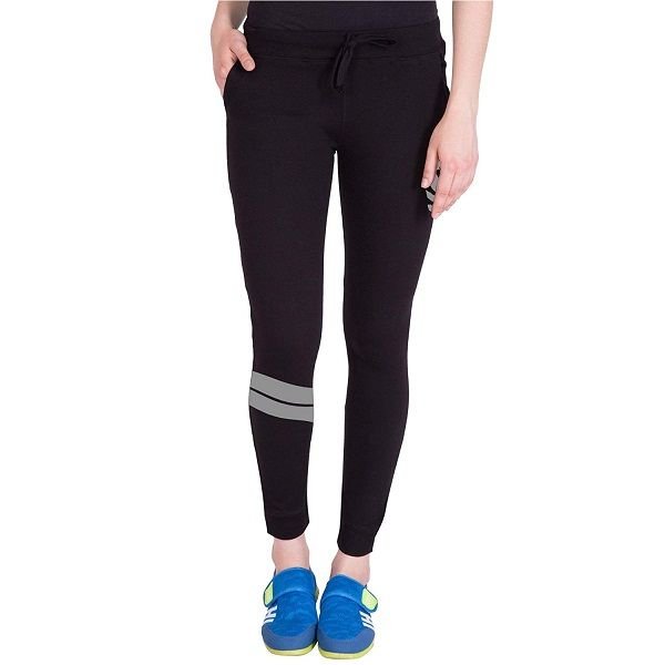 American-Elm Women's Black Trackpant