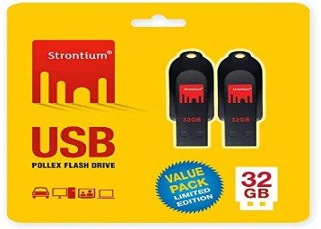 Strontium 32GB USB Pollex-Pack of 2 Rs. 559