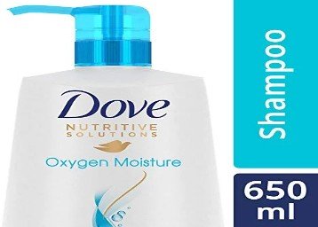 Dove Oxygen Moisture Shampoo 650ml Rs. 235 - Amazon