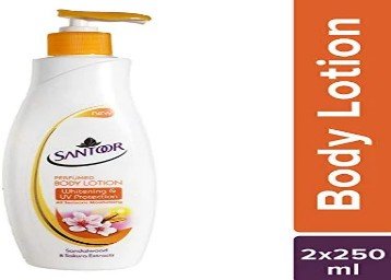 Santoor Body Lotion 250ml (Pack of 2) Rs. 215