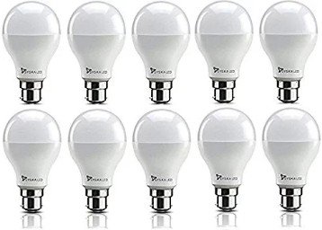 Syska SRL 9 Watt LED Pack of 10 at Rs. 725