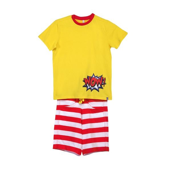 Boys Yellow & Red Lounge Set By UCB