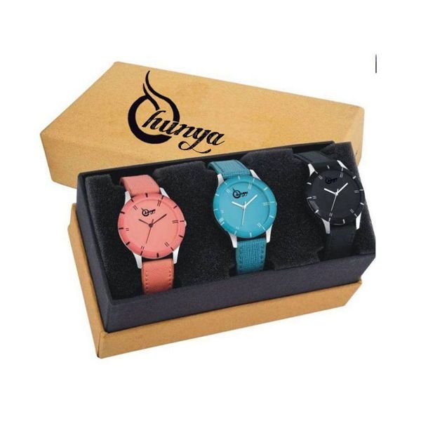 Attractive Watch For Women & Girls Set Of 3