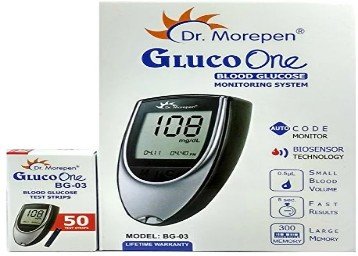 Dr. Morepen BG-03 Gluco One Glucometer Rs.805