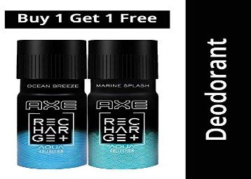 Axe Splash and Ocean Breeze Deodorant150 ml at Rs. 229