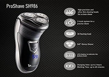 SYSKA SH986 Rotary Shaver Rs. 2121- Amazon