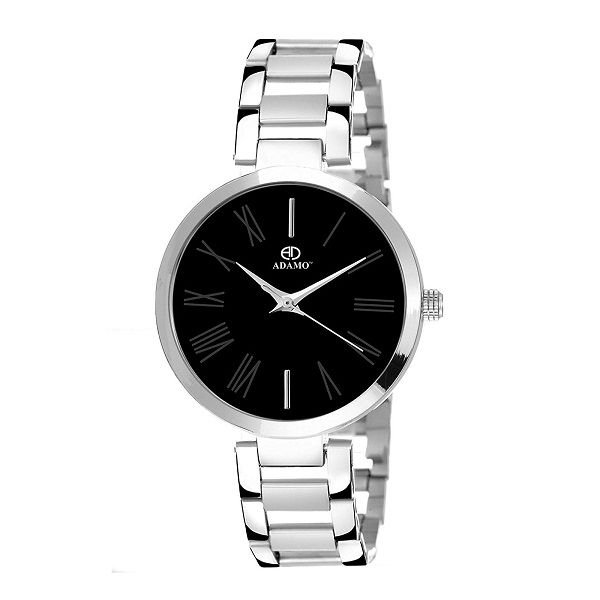 Adamo Enchant Analog Black Dial Women's Watch