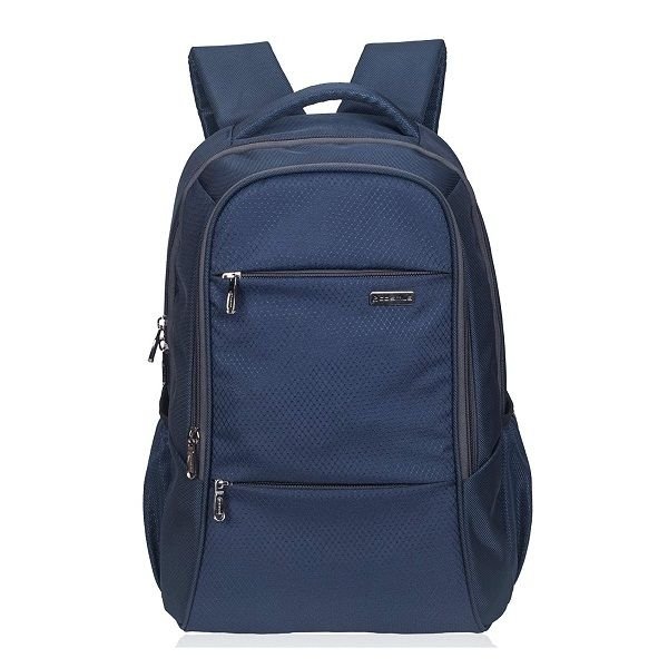 Cosmus Polyester Navy Blue Laptop Backpack