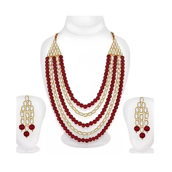 Spargz Alloy Women Multicolor Jewel Set