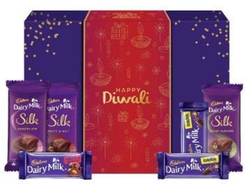 Steal- Cadbury Chocolate Gift Pack, 278g @ Rs. 199