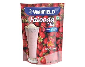 Weikfield Strawberry Falooda Mix, 200g @ Rs. 38 {2 Left}