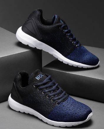 HRX Navy Blue Men Sneakers by Hrithik Roshan