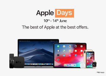 Apple Days (10th-14th Jun) at Amazon