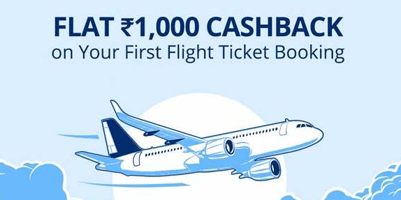 Paytm:- Flat 1000 Cashback On Flight Booking