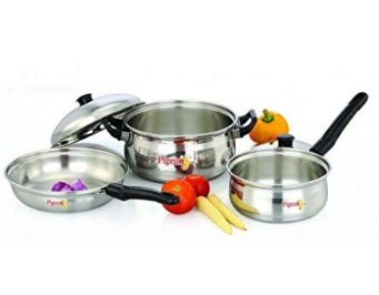 Pigeon Cookware Set, 5-Pieces @ Rs. 620 + FREE Shipping