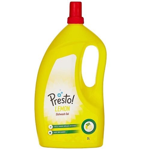 Amazon Brand - Presto! Dish Wash Gel (2 L, Lemon) @ Rs.175