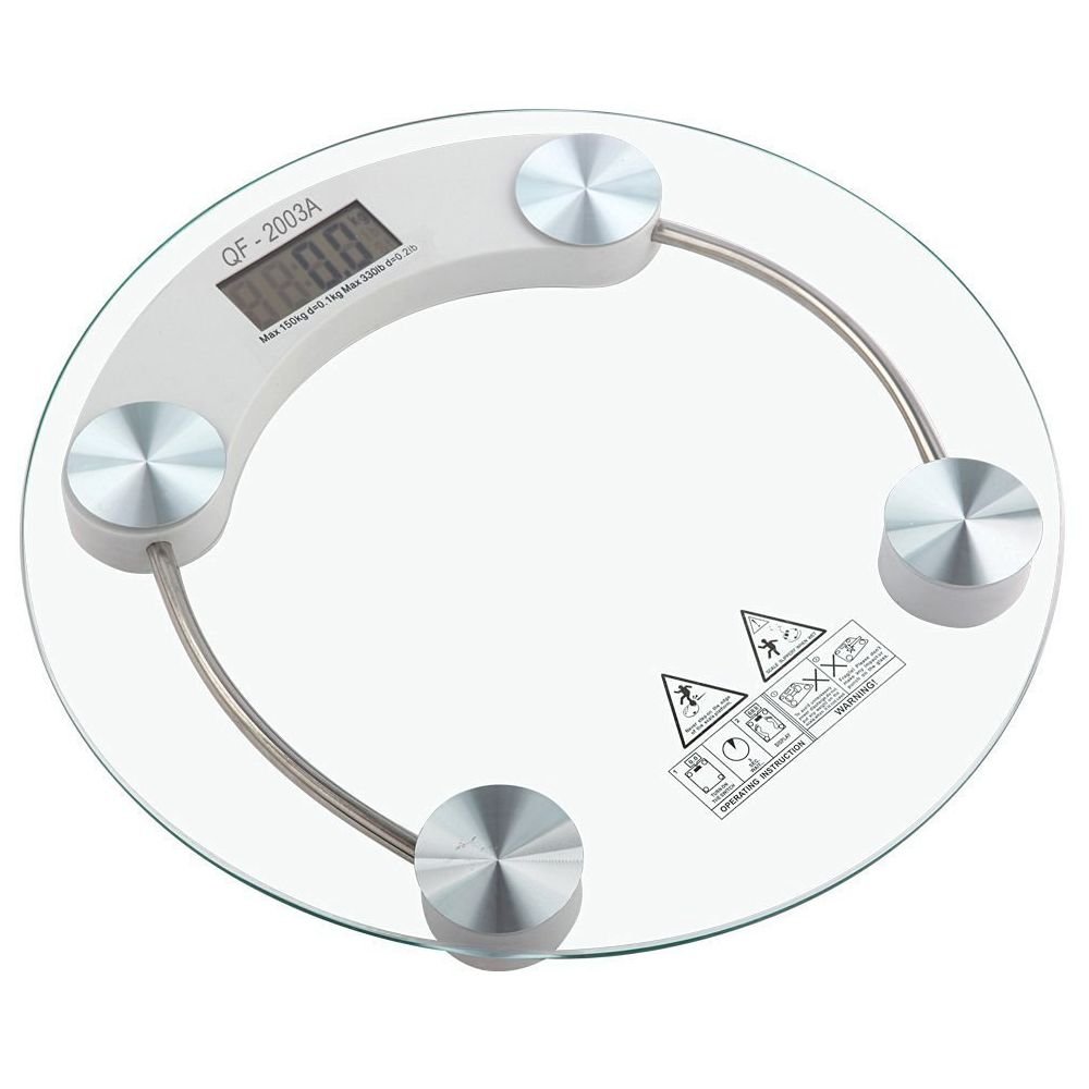 Akline Digital 8MM Thick Glass Weighing Scale