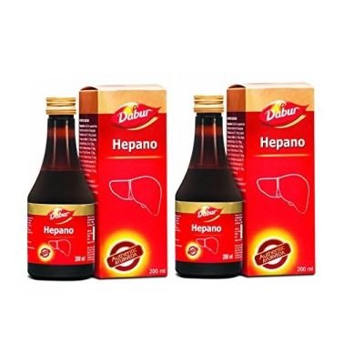 Dabur Hepano Syrup 200 ml  (Pack of 2)