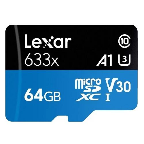 Lexar 633X 64 GB MicroSDXC Class 10 95 Mbps Memory Card & Flat 59% Off