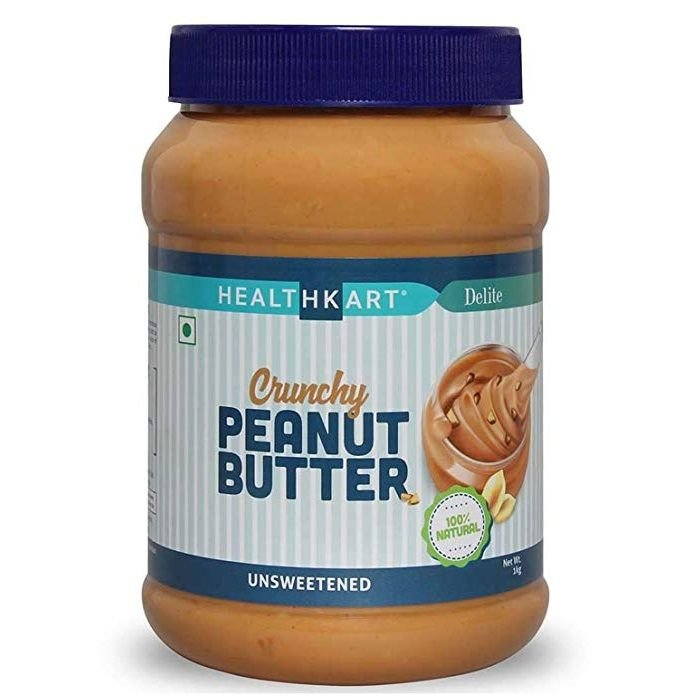 HealthKart Peanut Butter Unsweetened, 1 kg Crunchy