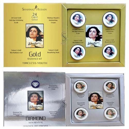 Shahnaz Husain Diamond & Gold Combo Facial Kit