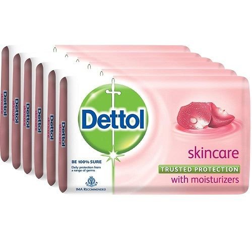 Dettol Skincare Soap, 125 g (Pack Of 6) At Just @ Rs.215