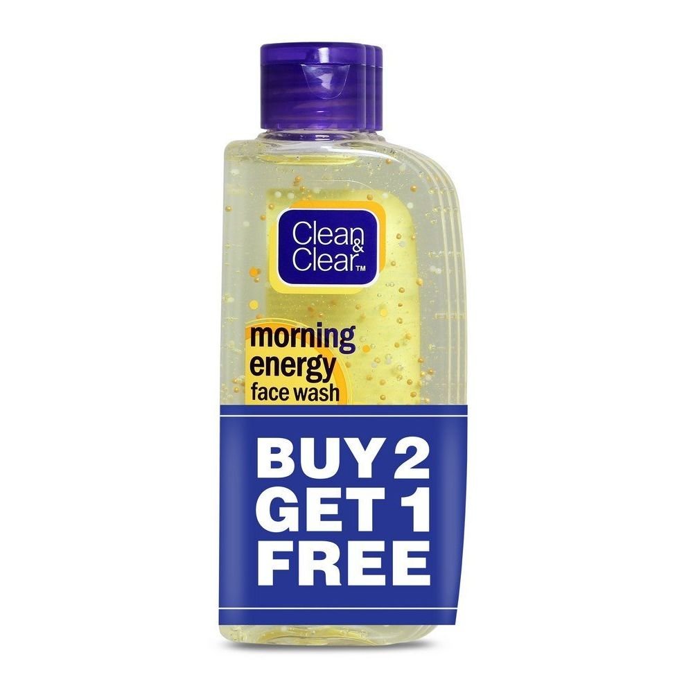 Clean & Clear Morning Energy Facewash, Lemon, 100ml