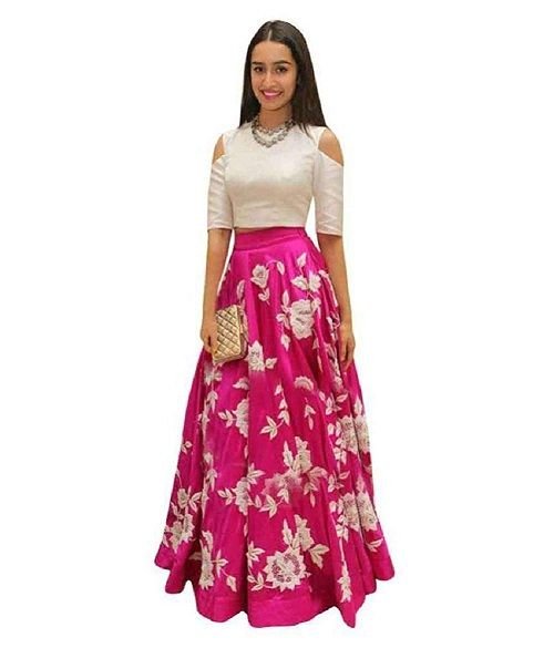 Rudra Zone Women Lehenga Stitched Upto 95% Off From Rs.179