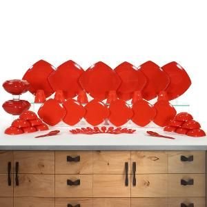 Microwave Safe 48 Pcs Dinner Set by Homray