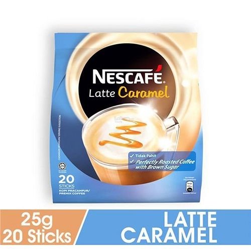Nescafe Latte Caramel, 500gm - Pack of 20