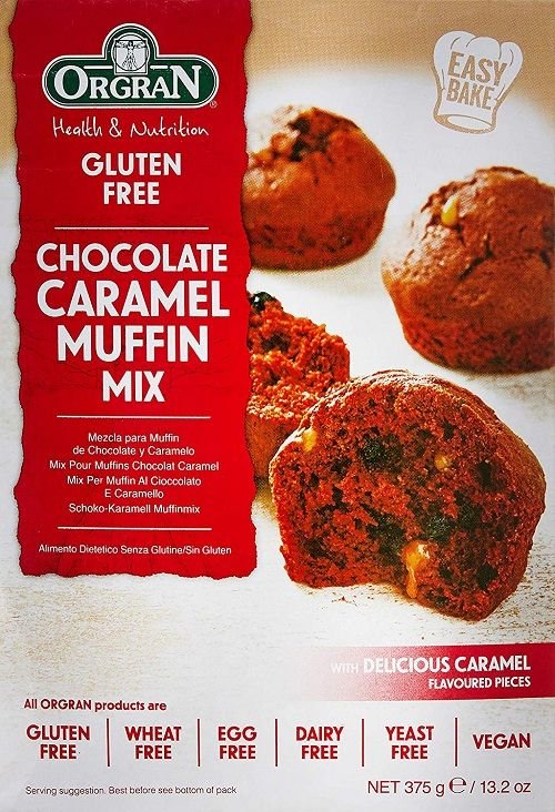 Orgran Chocolate Caramel Muffin Mix, 375g @ Rs.275