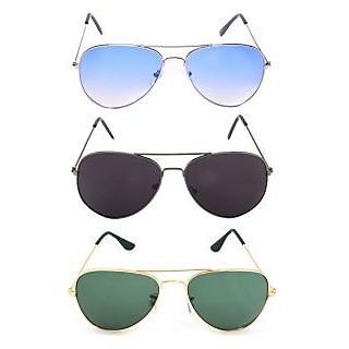 Derry aviator sunglaasess combo 3 & 10% Cashback