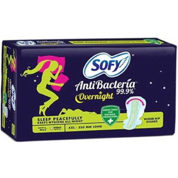 Sofy Antibacteria Overnight XXL Sanitary Pad (Pack of 20)