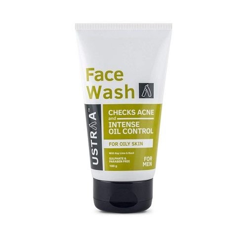 Ustraa Face Wash for Oily Skin, 100g + Extra 10% Off