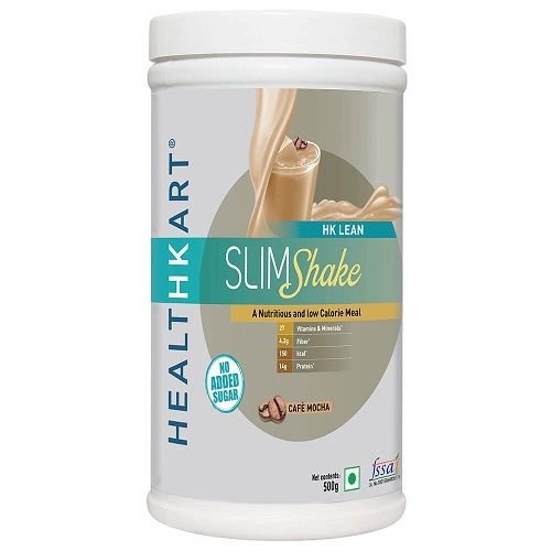 HealthKart SlimShake No Added Sugar, 0.5 kg Cafe Mocha @ Rs.699