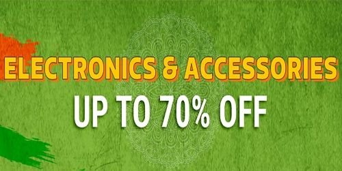 Flipkart Electronics & Accessories Upto 70% Off + 10% Instant Discount