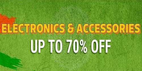 Flipkart Electronics & Accessories Upto 70% Off + 10% Instant Discount