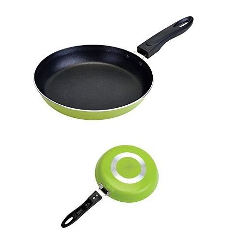 Tosaa Non-Stick Taper Pan Green , 23.5 cm