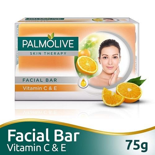 Palmolive Skin Therapy Soap Bar with Vitamin C & E, 75 gm