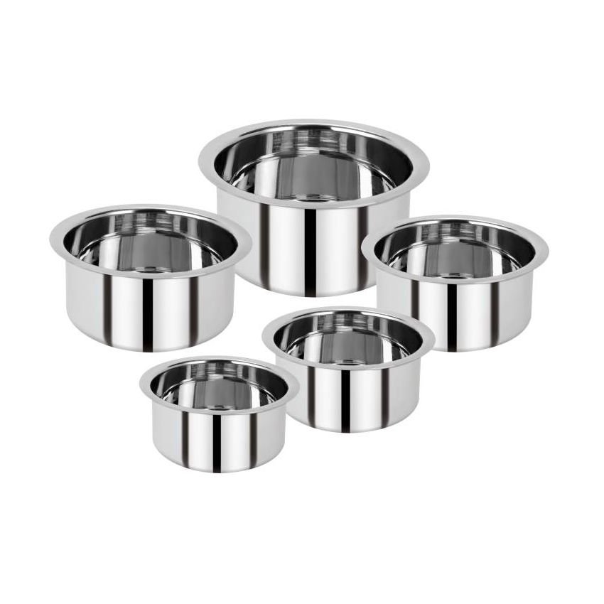 Millerhaus Steel Tope without Lid Pot 5700 ml (Stainless Steel)