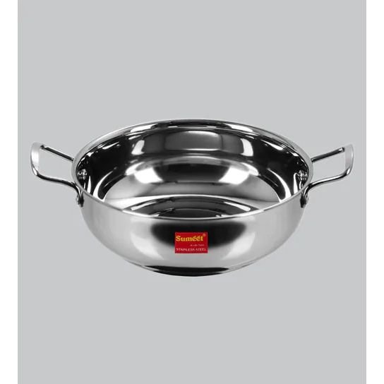 Sumeet Stainless Steel Kadhai - 1900 ML