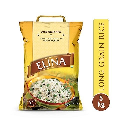 (Pantry)Elina Rice, Long Grain, 5kg @ Rs.292