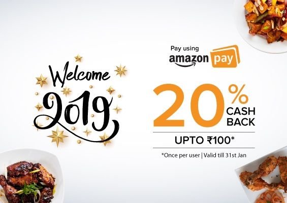 Get 20% Cashback Upto Rs.100 On Freshmenu Via Amazon Pay