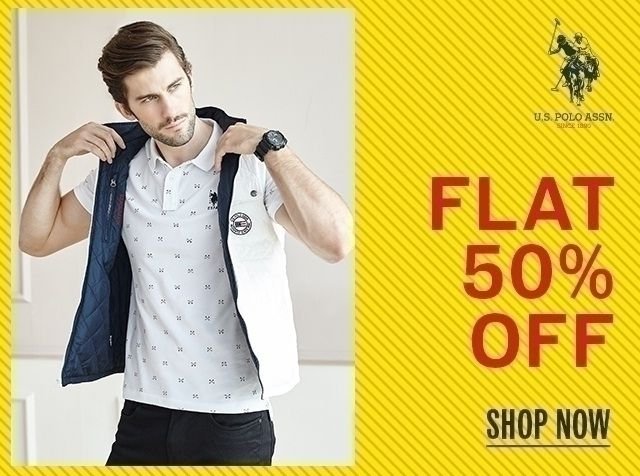 Flat 50% Off US Polo Assn. Clothing & Accessories From Rs.100