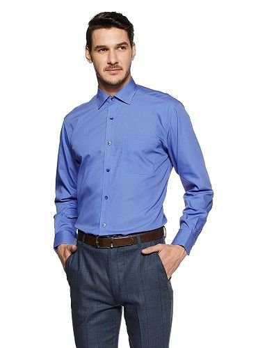 Minimum 60% Off  Wills Lifestyle Men's Shirts Starts @ Rs.570